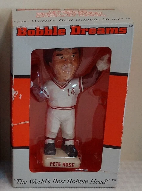 PETE ROSE Reds Farewell Cincinnati Bobblehead Bobble Nodder MIB MLB Baseball