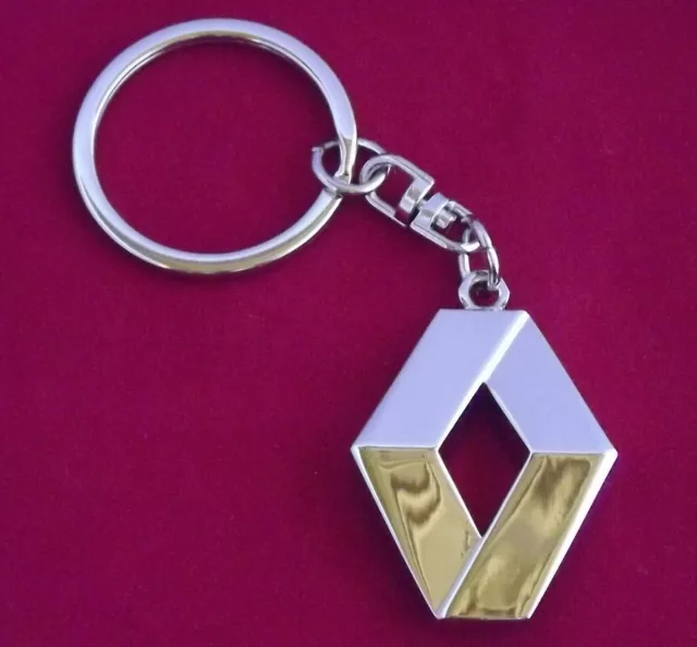 Renault 3D Metal Schlüsselanhänger * Keyring * Porte-clés