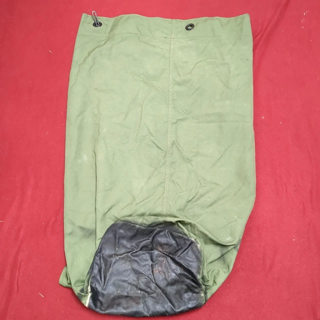 US Military Issue Locking Top Load Nylon Carrying Seabag w Straps Duffle (dfl25)