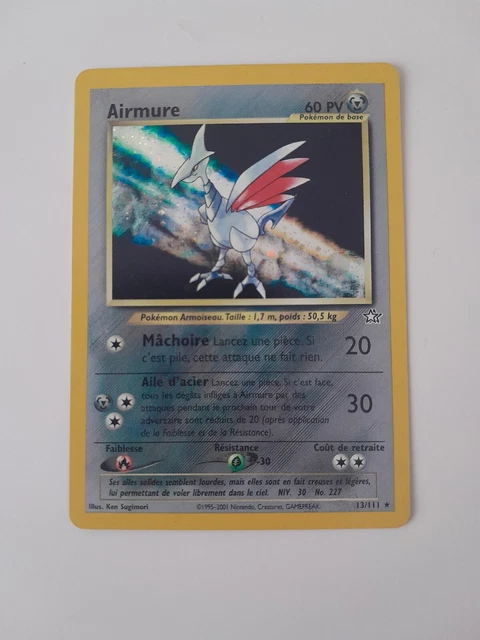 Carte Pokemon AIRMURE 13/111 HOLO Néo Genesis Wizard FR