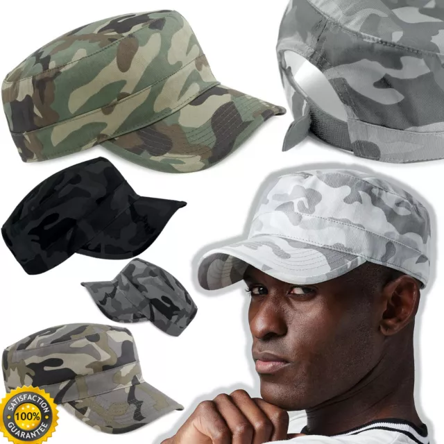 CAPPELLO Militare UOMO Esercito CAPPELLINO Army SOLDATO Basco BERRETTO Mimetico