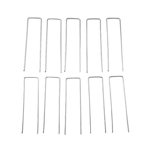 Lot De 2 Fixations En U Pour Support Central De Lit - 40 Mm - Acier Inoxydable, Résistant à L'eau - Pour Tête Et Pied De Lit - 8