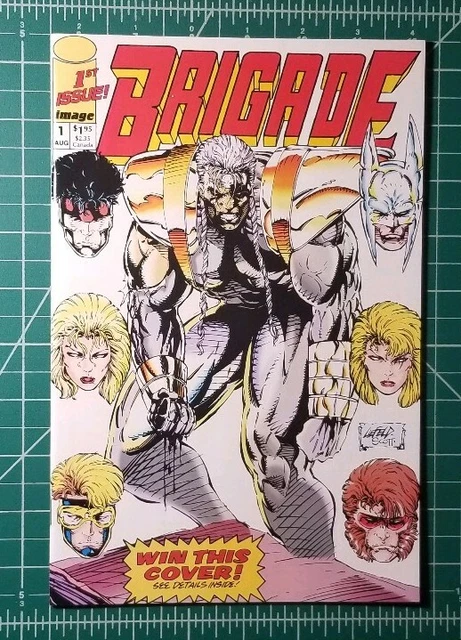 Brigade #1 (1992) Image Comics Nm Near Mint High Grade Key Vintage Rob Liefield