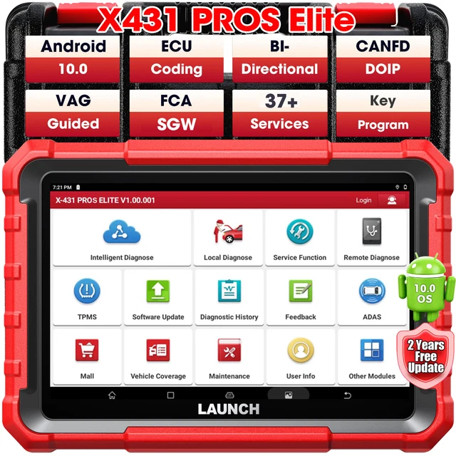 2025 LAUNCH X431 Pro Elite V+ PRO 5 OBD2 - Foto 10