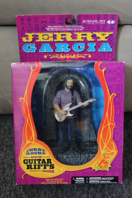 Jerry Garcia Collectible Figure - McFarlane Toys - 2001 - Grateful Dead - NIB