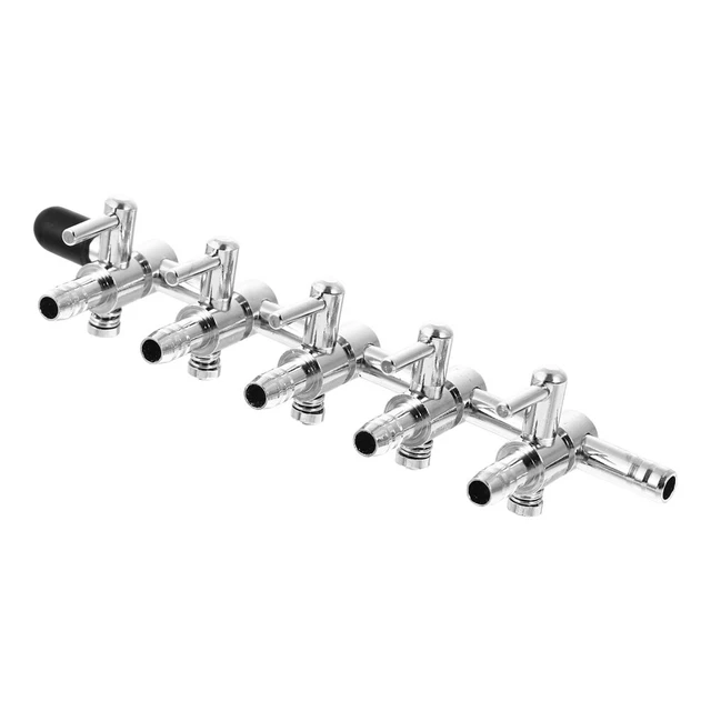 Fish Tank Regulator Valve Stainless Steel Splitter Air Flow