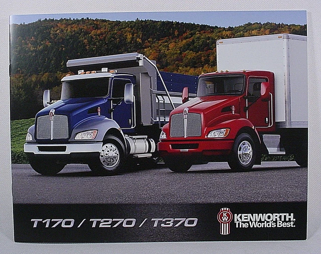 Kenworth T170 / T270 / T370 Sales / Specifications Brochure - Original