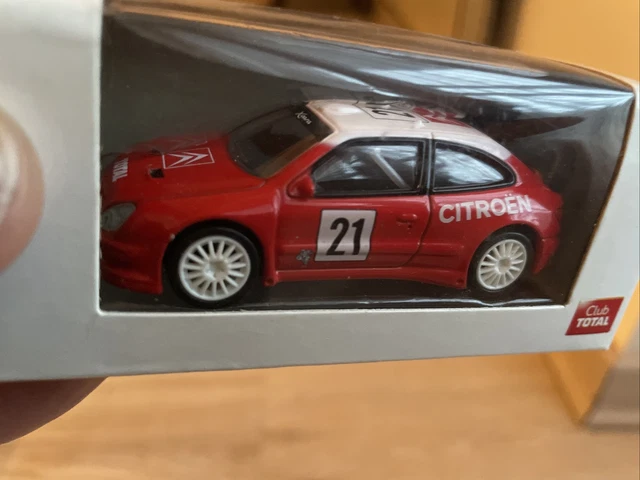 NOREV citroen xsara WRC club total 1/64 Voiture Collection Miniature Métal Boîte