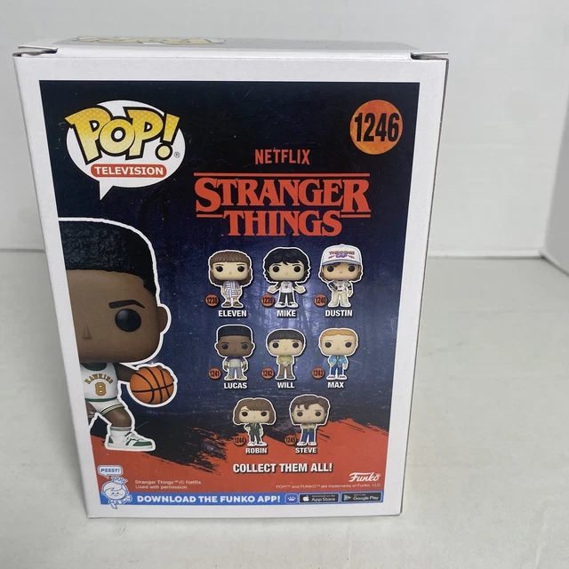 1246 - Stranger Things - Lucas (basketball