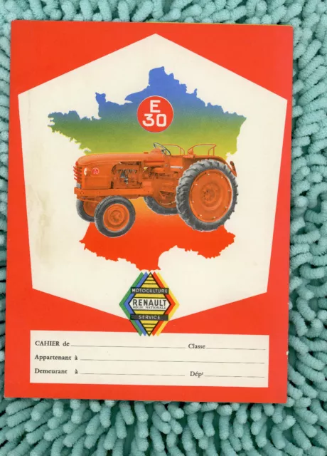 protège-cahier Renault Tracteur E30