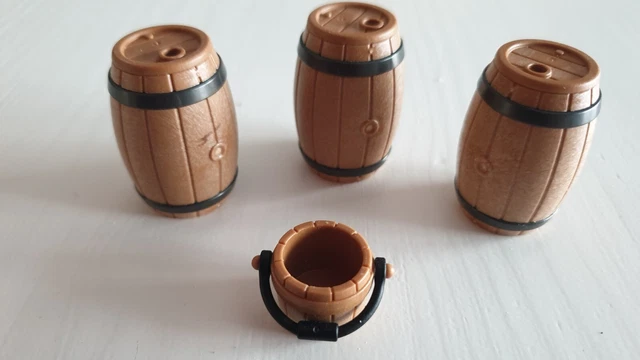 PLAYMOBIL Cassetta Marrone Chiaro Con Coperchio (Modello 1160) – Usata