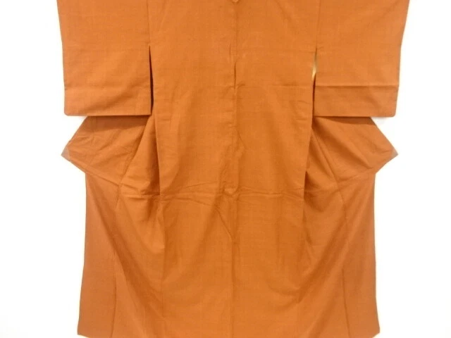 6875322: Japanese Kimono / Antique Kimono / Hand Woven Tsumugi