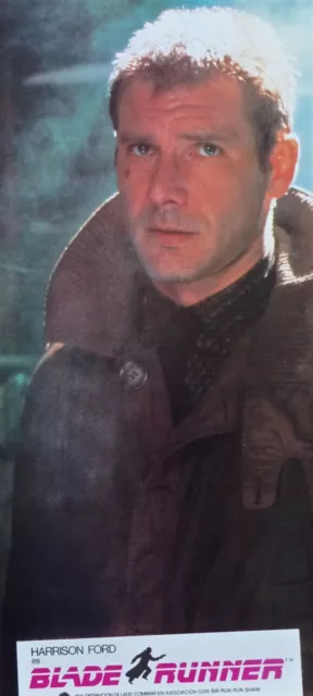 Blade Runner ORIGINAL Spanish '82 LOBBY CARD SET Ridley Scott Cult Harrison Ford 2