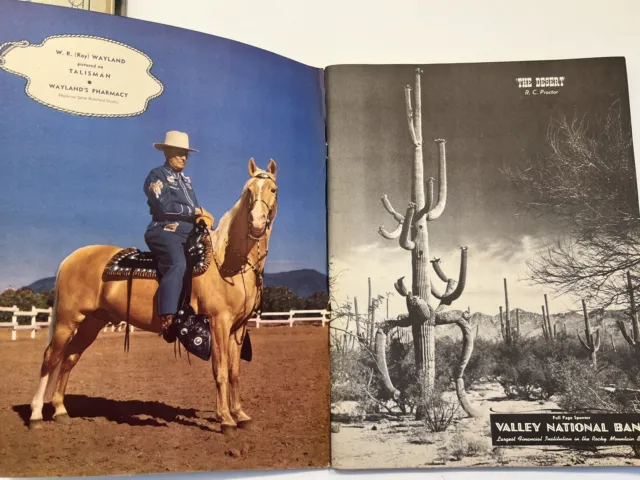 VINTAGE 1948 World Championship RODEO Program Souvenir PHOENIX ARIZONA EXCELLENT