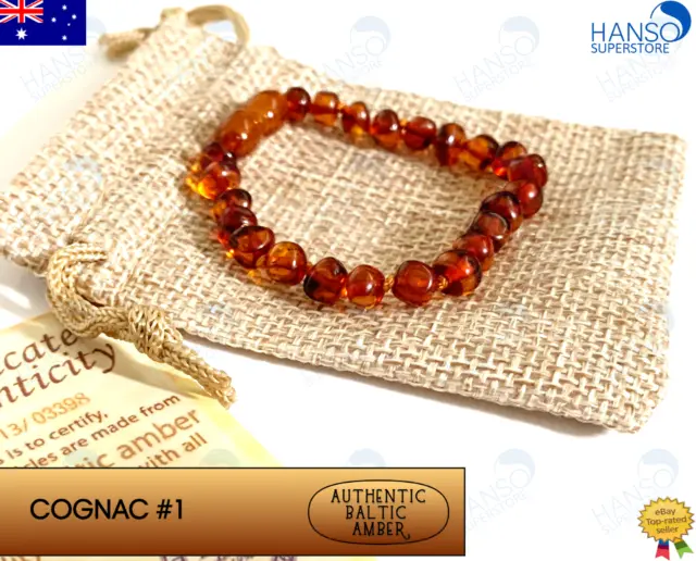 BALTIC AMBER Child NECKLACES & BRACELETS AGbA® Certified - AU SHIP