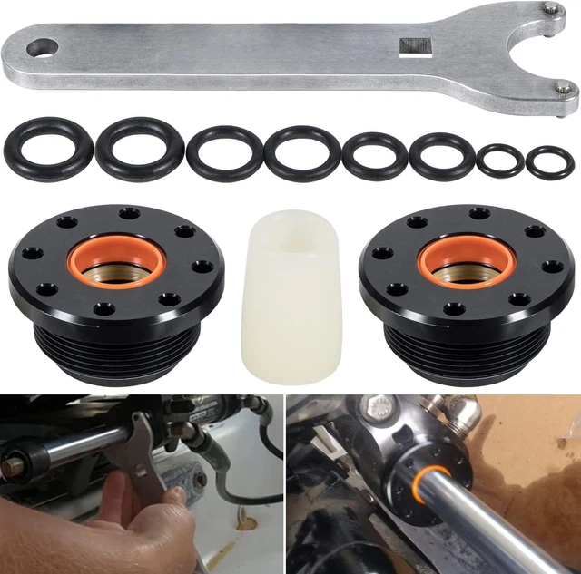 HS5157 FRONT MOUNT Hydraulic Steering Cylinder Seal Kit w/Pin Wrench