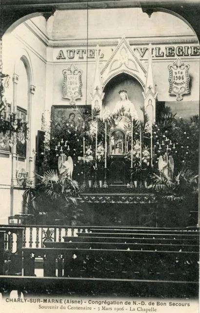 *19052 cpa Charly sur Marne - Congrégation de N.D de Bon Secours