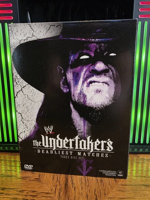 WWE Undertaker's Deadliest Matches – Coffret 3 DVD, 21 Combats Mythiques, Indisponible Ailleurs