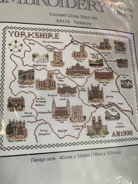 Klassische Stickerei von Angela Beasley Yorkshire Kreuzstich-Set