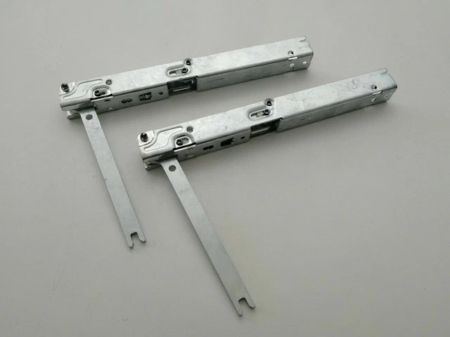 Kit Cerniere Con Molle E Rullini Per Porta Forno Ariston E Indesit (KCF0294) - 2 Pezzi - Foto 2