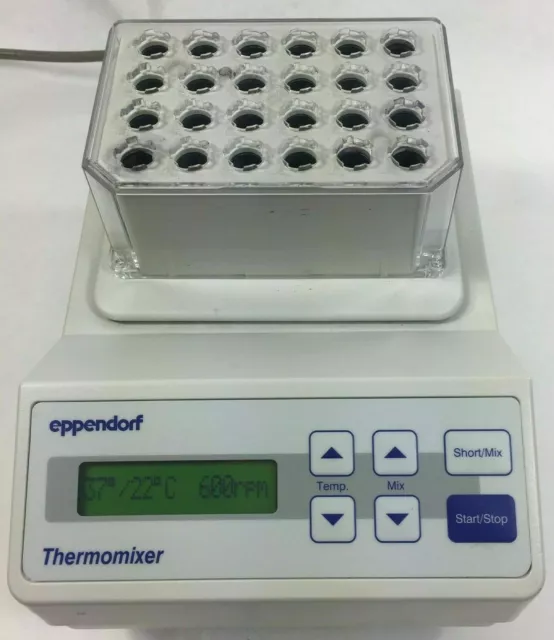 Eppendorf 5350 Thermomixer Shaker w/ 1.5 mL Incubator Block, Warranty!