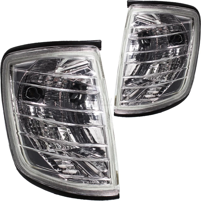 Indicator Blinkleuchten Set Mercedes W124 Year 1982-1996 Clear Chrome