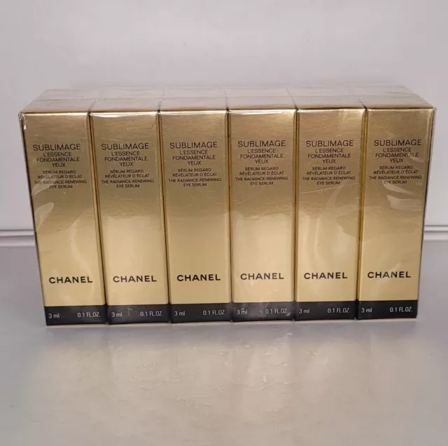 Lot of 12 Chanel sublimage la creme yeux Eye cream 3ml / .1 oz each New in  box