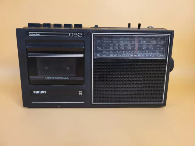 Philips 092 Radio And Cassette Player Radio Recorder Spares Or Repair UK