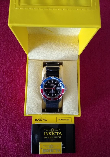 INVICTA AUTOMATIC PRO Diver Men s Watch WR 200m Date 24 Jewels