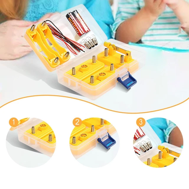 ELECTRICITY CIRCUIT EXPERIMENT Kit School Teaching Aids for DIY ...