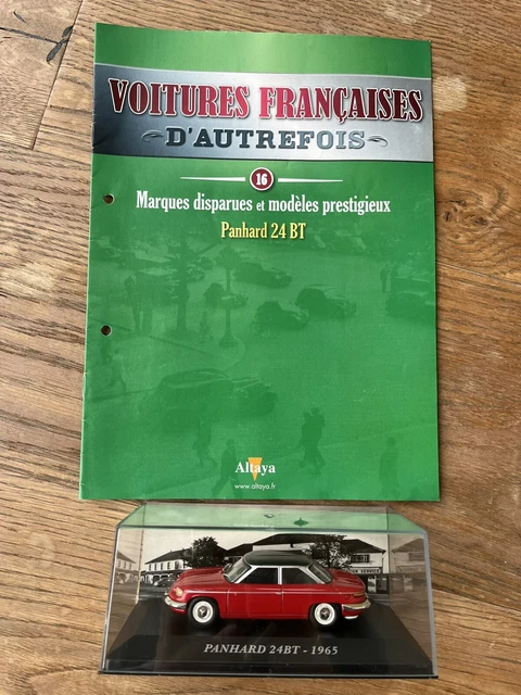 Miniature Sovam 1100 'Voitures Françaises D'Autrefois' échelle 1:43 - Jaune - Avec Brochure - Occasion