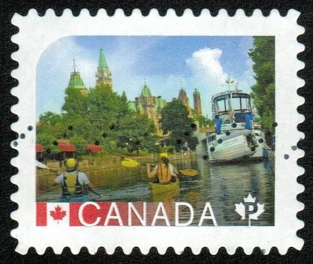 Canada sc#2893 UNESCO World Heritage Sites: Rideau Canal, ON, Used