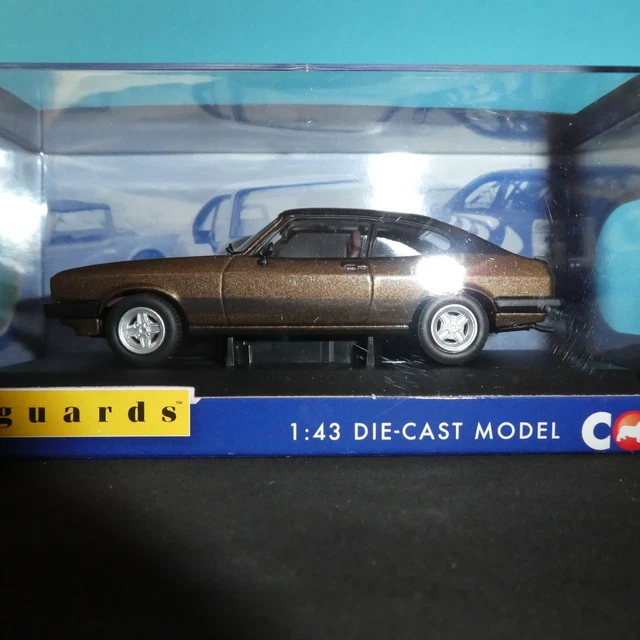 Miniature Ford Capri MK3 Solar Gold 1:76 Oxford Diecast - Neuf En Boîte - Réf 76CAP002