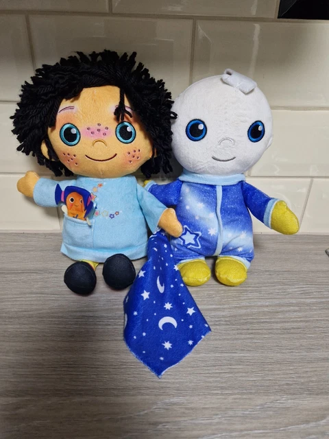 MOON AND ME TALKING Soft Toy Plush Bundle Pepi Nana and Moon Baby