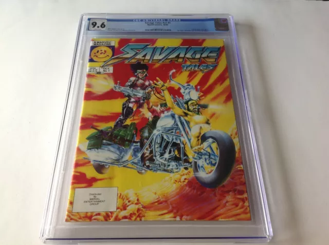 Savage Tales V2 1 Cgc 9.6 White Pages Vietnam The Nam 5Th To 1St Marvel Comics