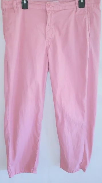 J. Crew Slouchy Boyfriend Chino Womens Size 31 Pants Pink
