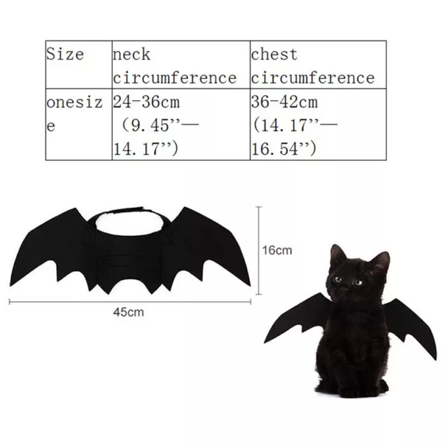 Lovely for small pet dog cat bat wings halloween wings halloween costume fw T-wf 3