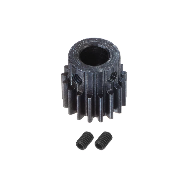 1Mod 17T Pinion Gear 8mm Bore Hardened Steel Motor Rack Spur Gear with Step