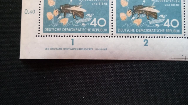 DDR 1959 kpl. Bogen Mi 692 Postfrisch siehe Fotos (A 8254) 6