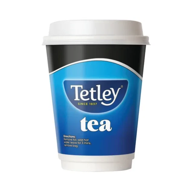 24 (3 Packs Of 8) Nescafe and Go Tetley Tea -- New _ Free 24h Delivery