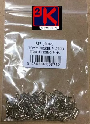 Javis JSPINS 10g Pack Hornby Type 10mm Model Railroad Track Fixing Pins 2ndONLY
