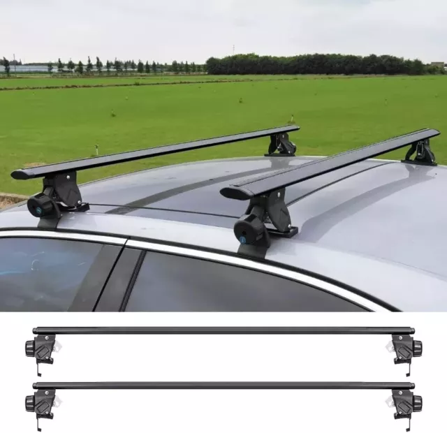 W/O Roof Rail Rack Lockable Cross Bar Crossbar Fit for Matrix