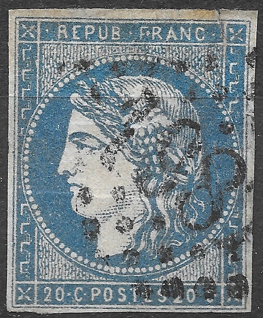 Timbre France Cérès De Bordeaux - N°39Cc - Cote 300 Euros