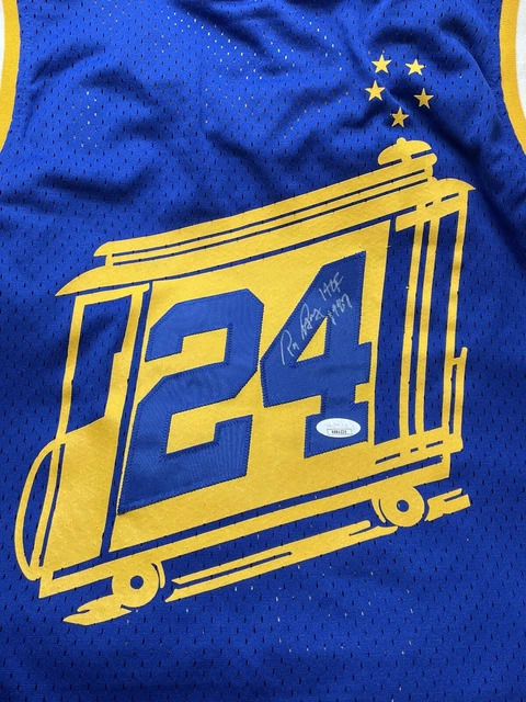 RICK BARRY SIGNED Adidas Swingman WARRIORS JERSEY COA JSA RICK BARRY SIGNED Adidas Swingman WARRIORS JERSEY COA JSA