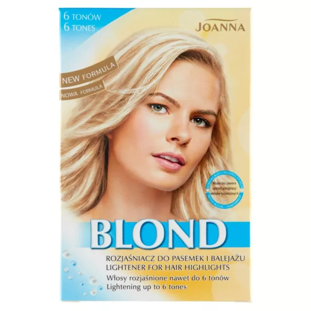 5901018010300 Blond rozjaśniacz do pasemek i balejażu 6 tonów Joanna