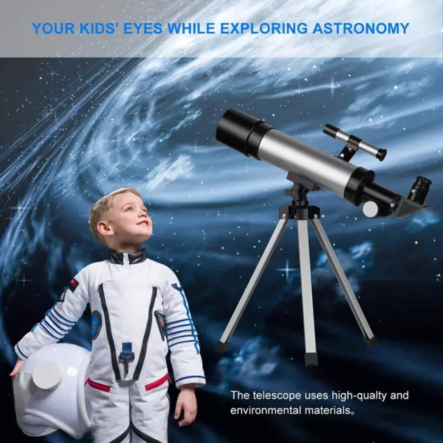 fr Space Scope Refractor 90 Degree Portable Telescope Useful for Camping Travell