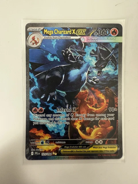 POKEMON TCG MEGA Charizard X Ex 125 094 SIR Phantasmal Flames Fresh pokemon-tcg-mega-charizard-x-ex-125-094-sir-phantasmal-flames-fresh