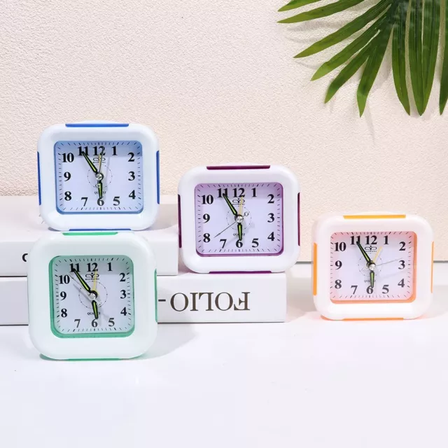 Battery Operated Quartz Home Decor Number Clock Alarm Clock Bedside Clocks