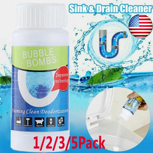 ALLPURPOSE FAST FOAMING Toilet Cleaner Detergent Sink & Drain Foaming