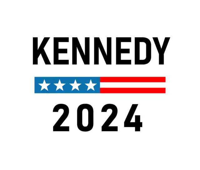 KENNEDY 2024 STICKER RFK Jr 2024 Vote Robert F. Kennedy President
